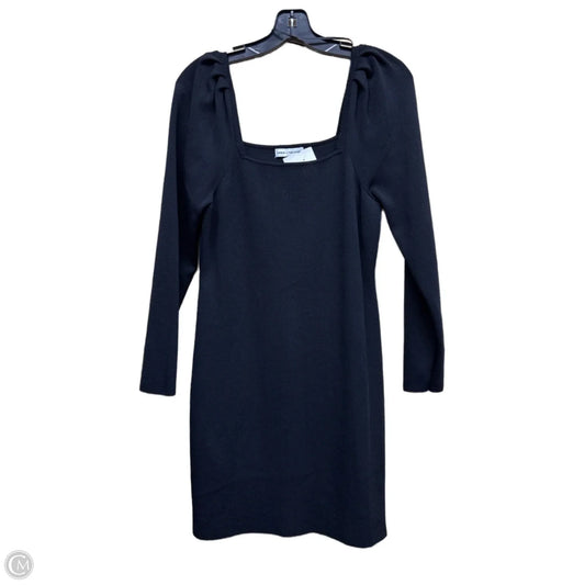 Dress Casual Midi By Express In Black, Size: L