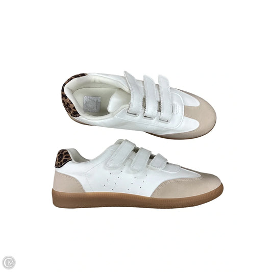 Shoes Sneakers By Dolce Vita In Tan & White, Size: 9.5