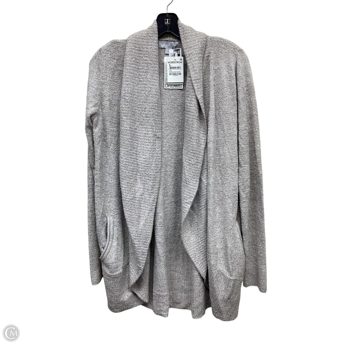 Sweater Cardigan By Barefoot Dreams In Taupe, Size: M
