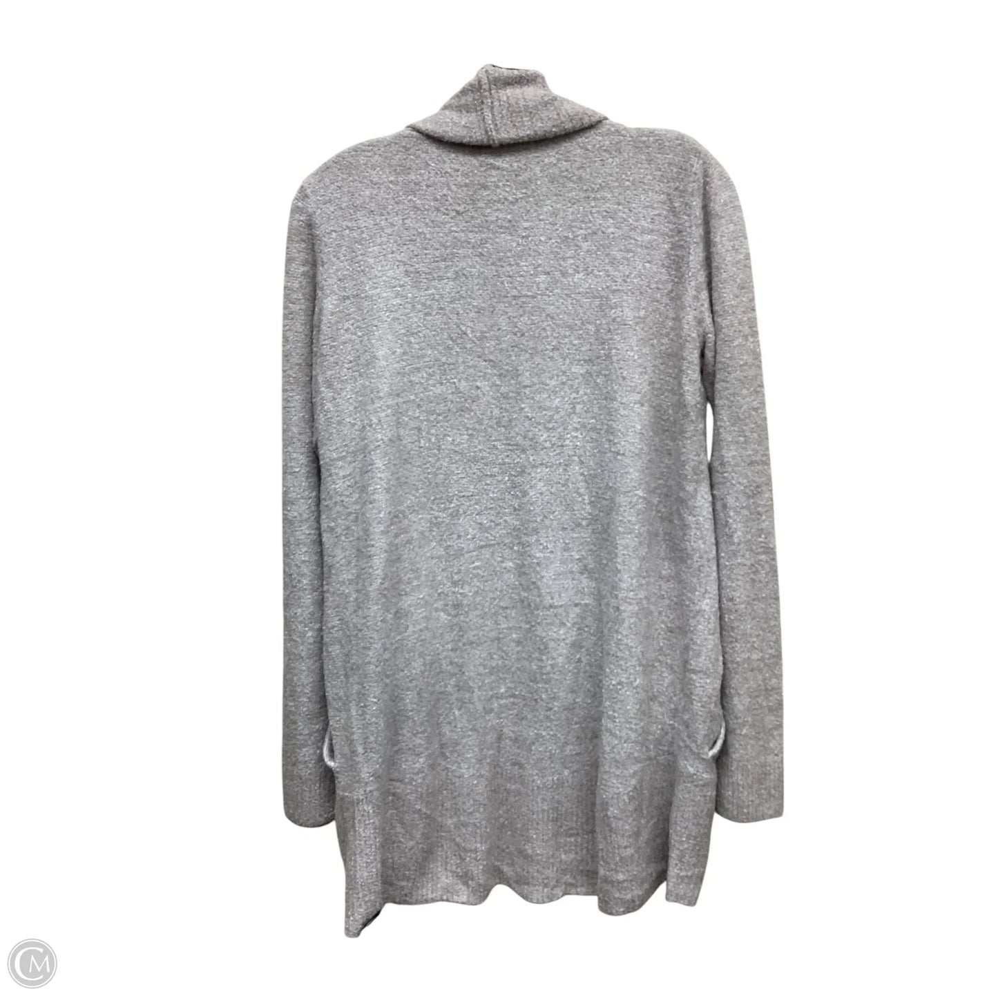 Sweater Cardigan By Barefoot Dreams In Taupe, Size: M