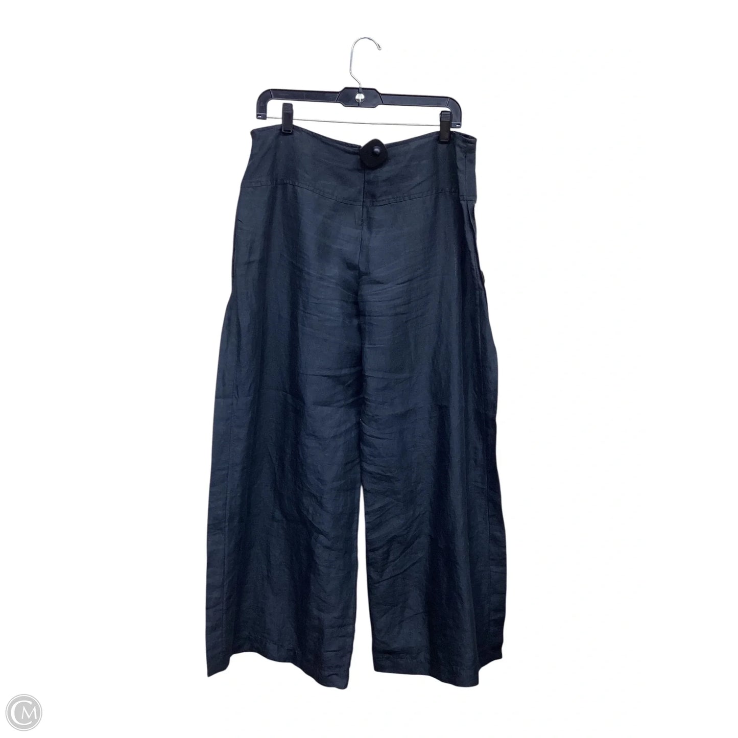 Pants Linen By Clothes Mentor In Black, Size: L