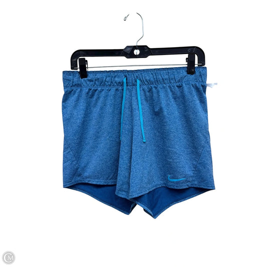 Athletic Shorts By Nike In Blue, Size: S