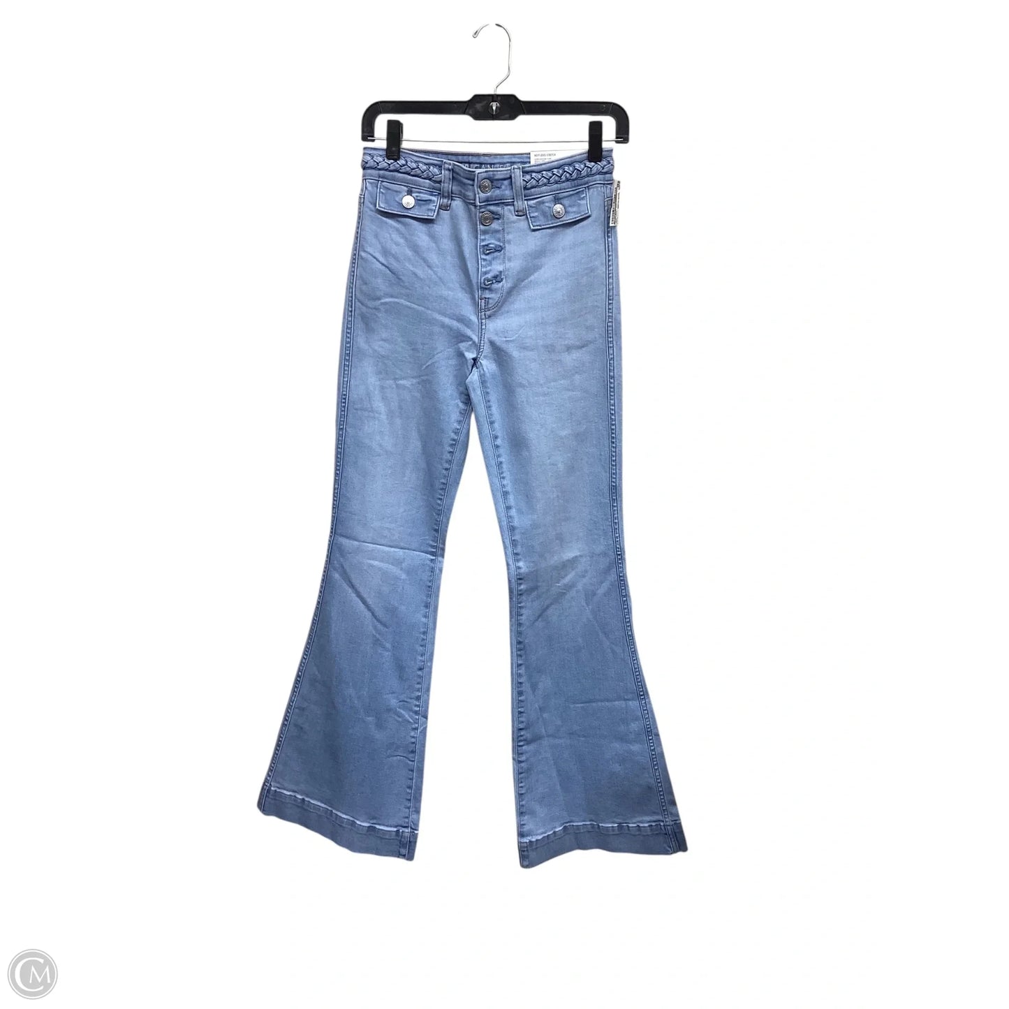 Jeans Boot Cut By American Eagle In Blue Denim, Size: 0