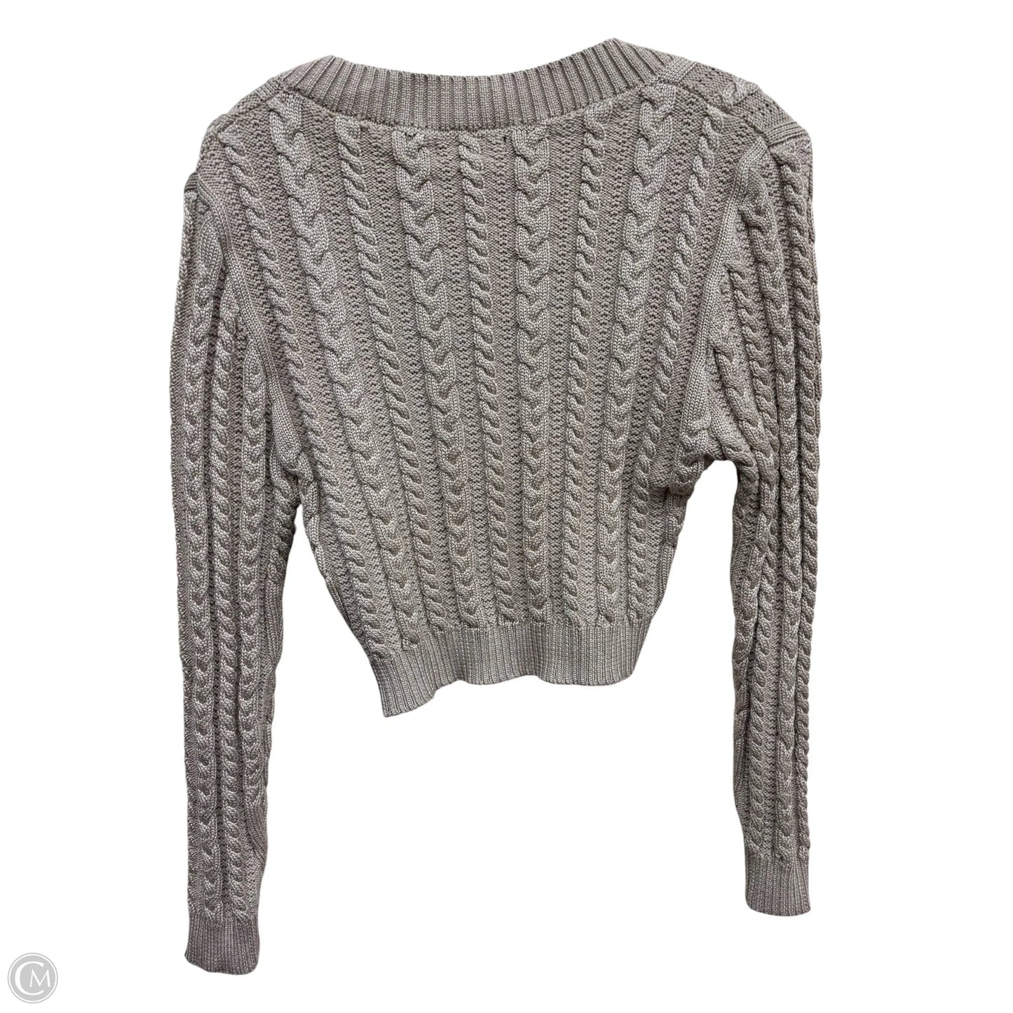 Sweater By Love Tree In Tan, Size: L