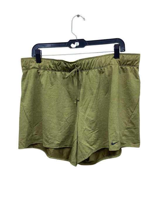 Athletic Shorts By Nike In Green, Size: Xl