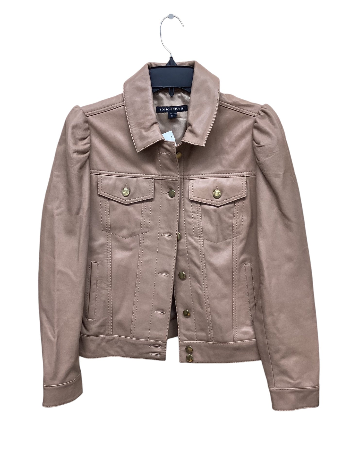 Jacket Other By Boston Proper In Tan, Size: S