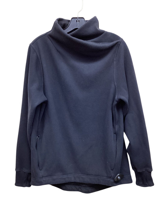 Athletic Sweatshirt Crewneck By Athleta In Black, Size: M