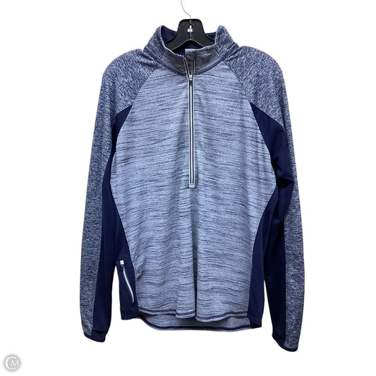 Athletic Top Long Sleeve Crewneck By Athleta In Blue, Size: Xl