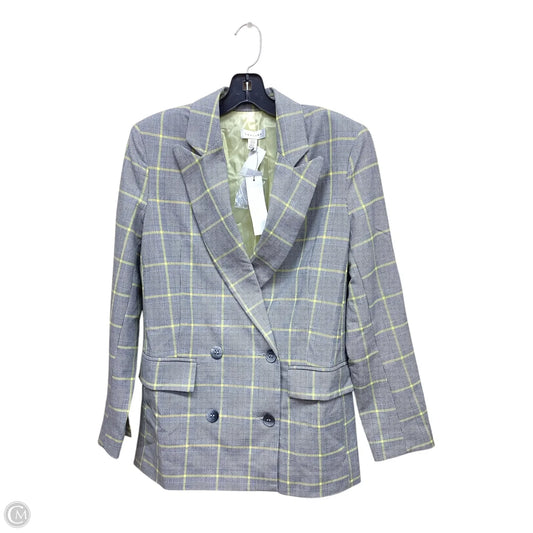 Blazer By Topshop In Plaid Pattern, Size: S