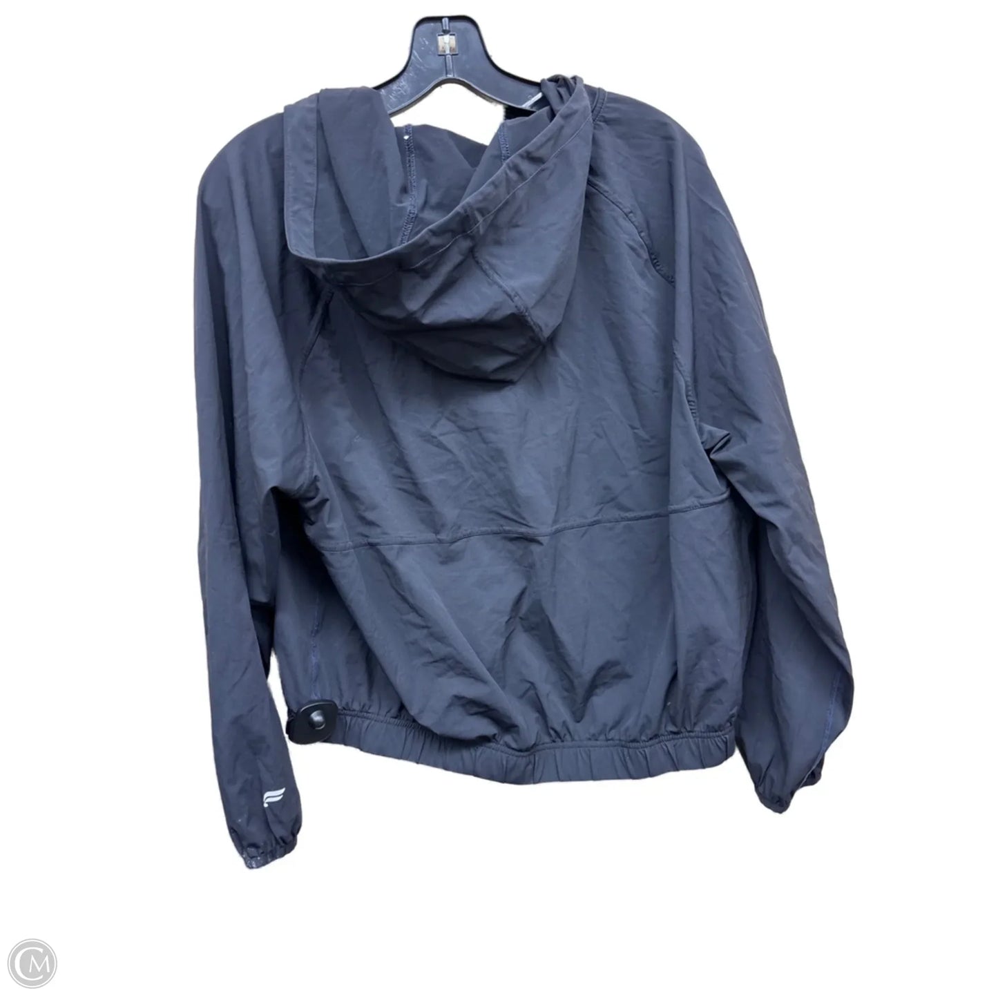 Athletic Jacket By Fabletics In Black, Size: L