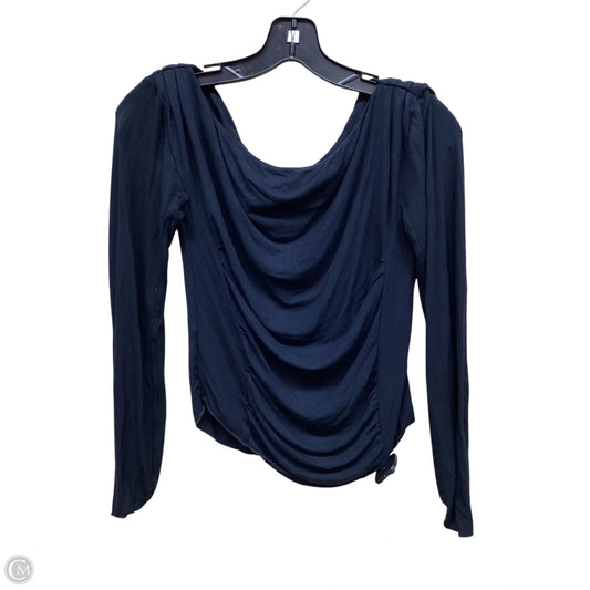Top Long Sleeve By Free People In Black, Size: S