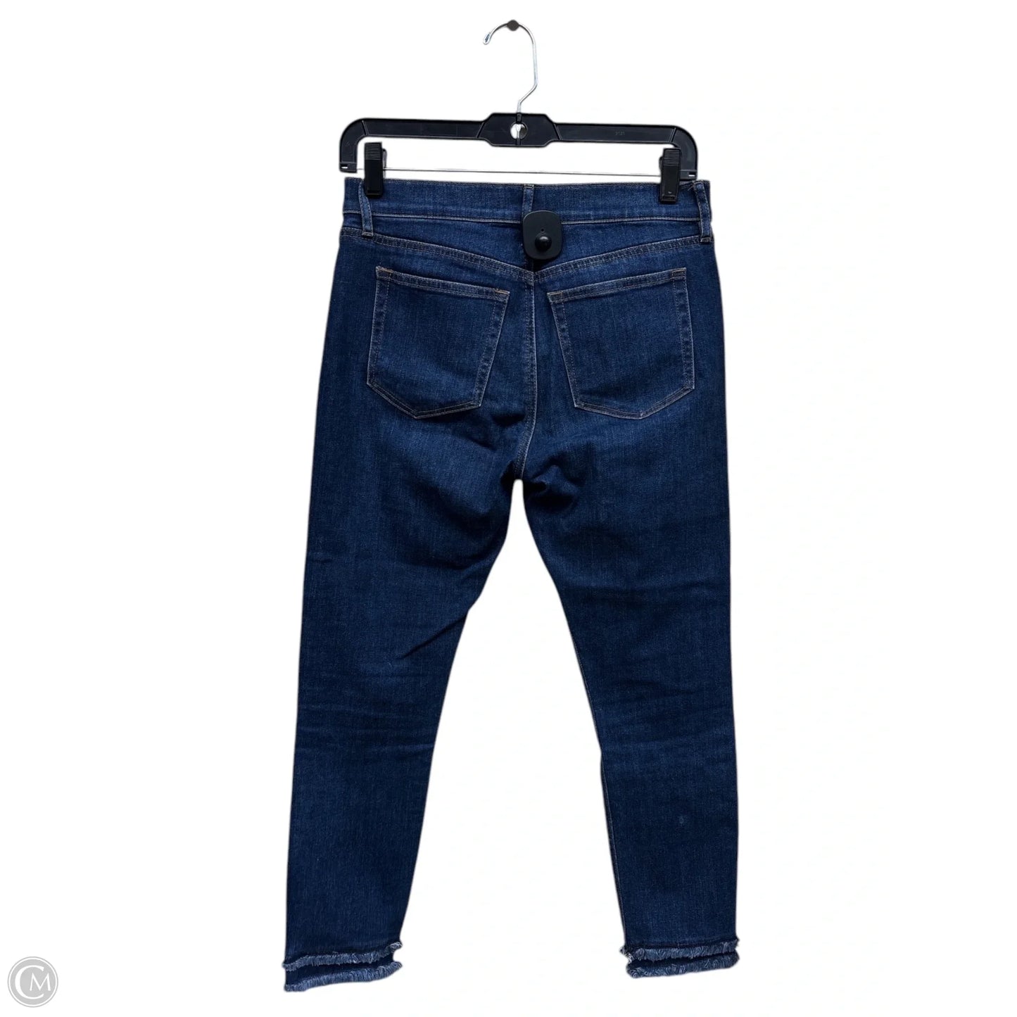 Jeans Straight By Loft In Blue Denim, Size: 4