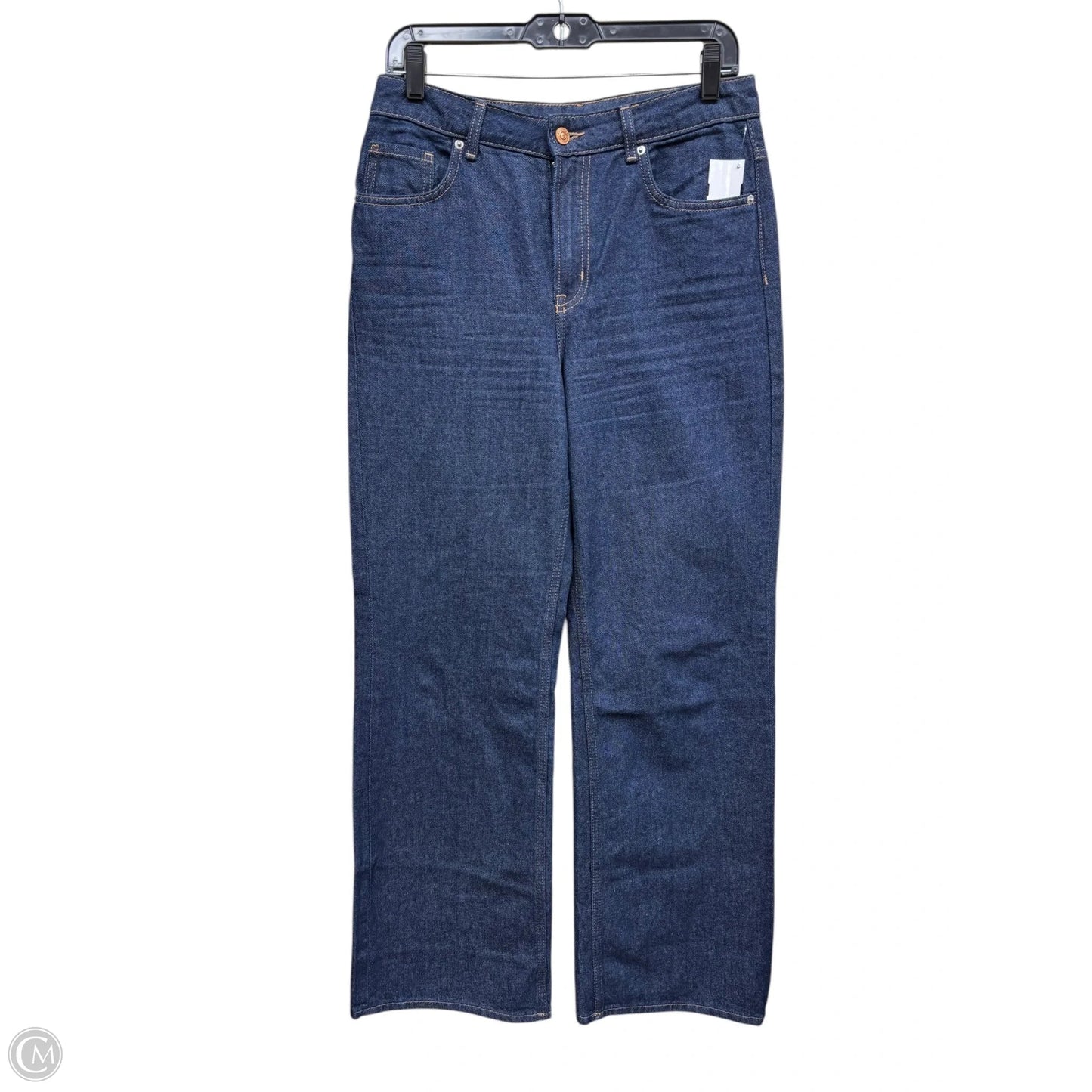 Jeans Straight By Divided In Blue Denim, Size: 6