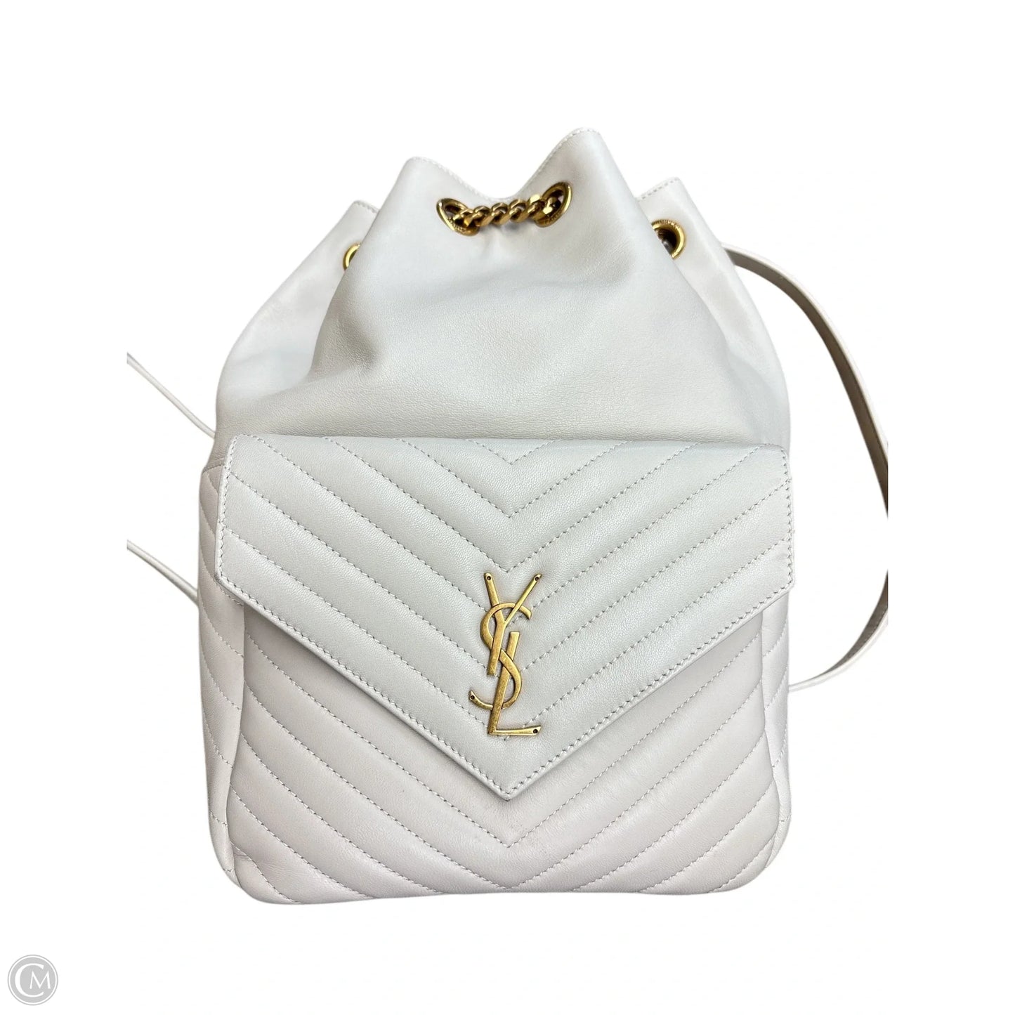 Backpack Luxury Designer By Yves Saint Laurent, Size: Medium
