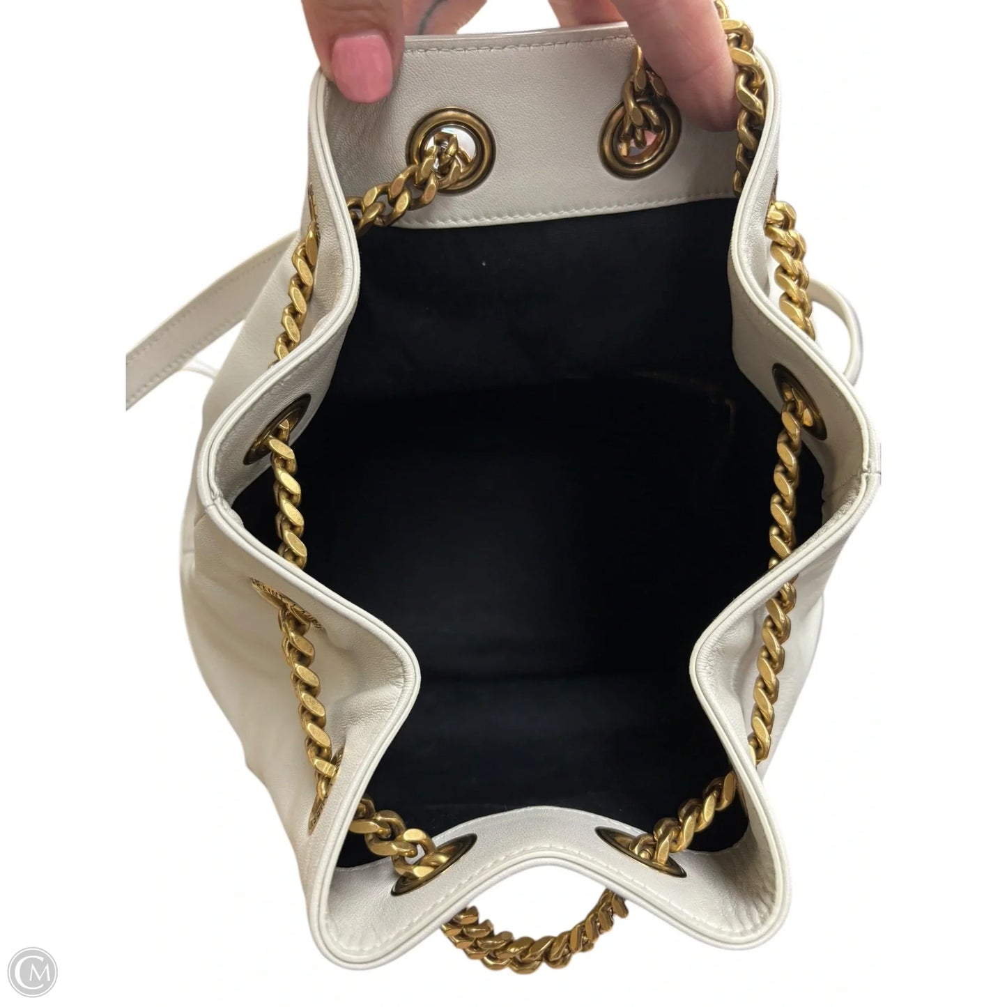 Backpack Luxury Designer By Yves Saint Laurent, Size: Medium