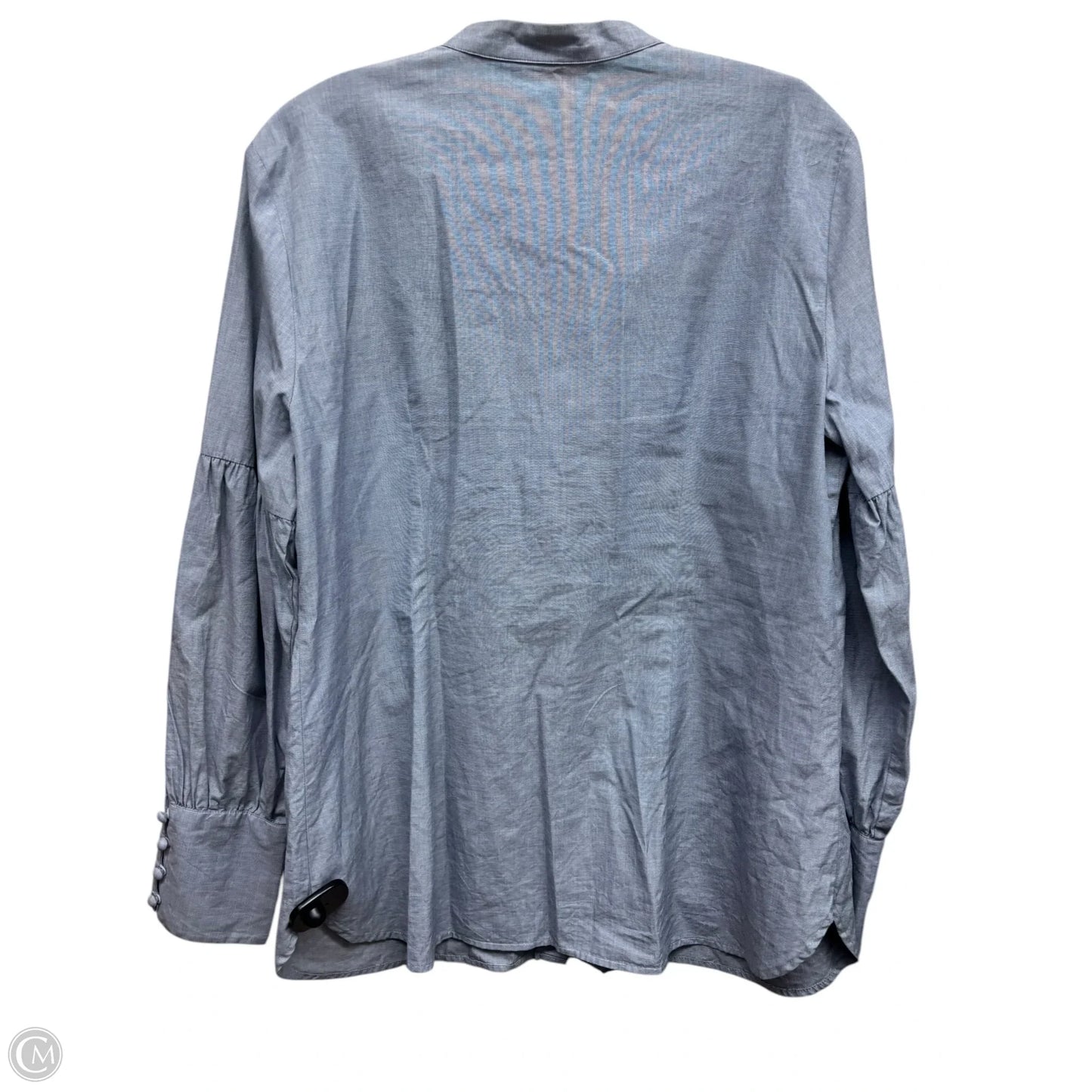 Top Long Sleeve By Ann Taylor In Grey, Size: L