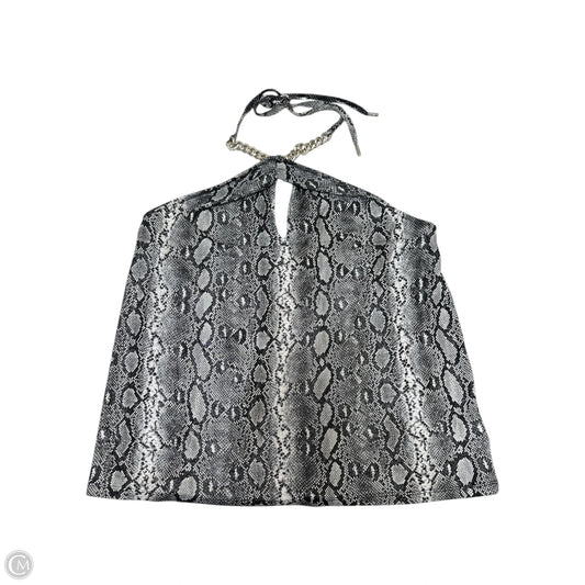 Top Sleeveless By Michael By Michael Kors In Animal Print, Size: L