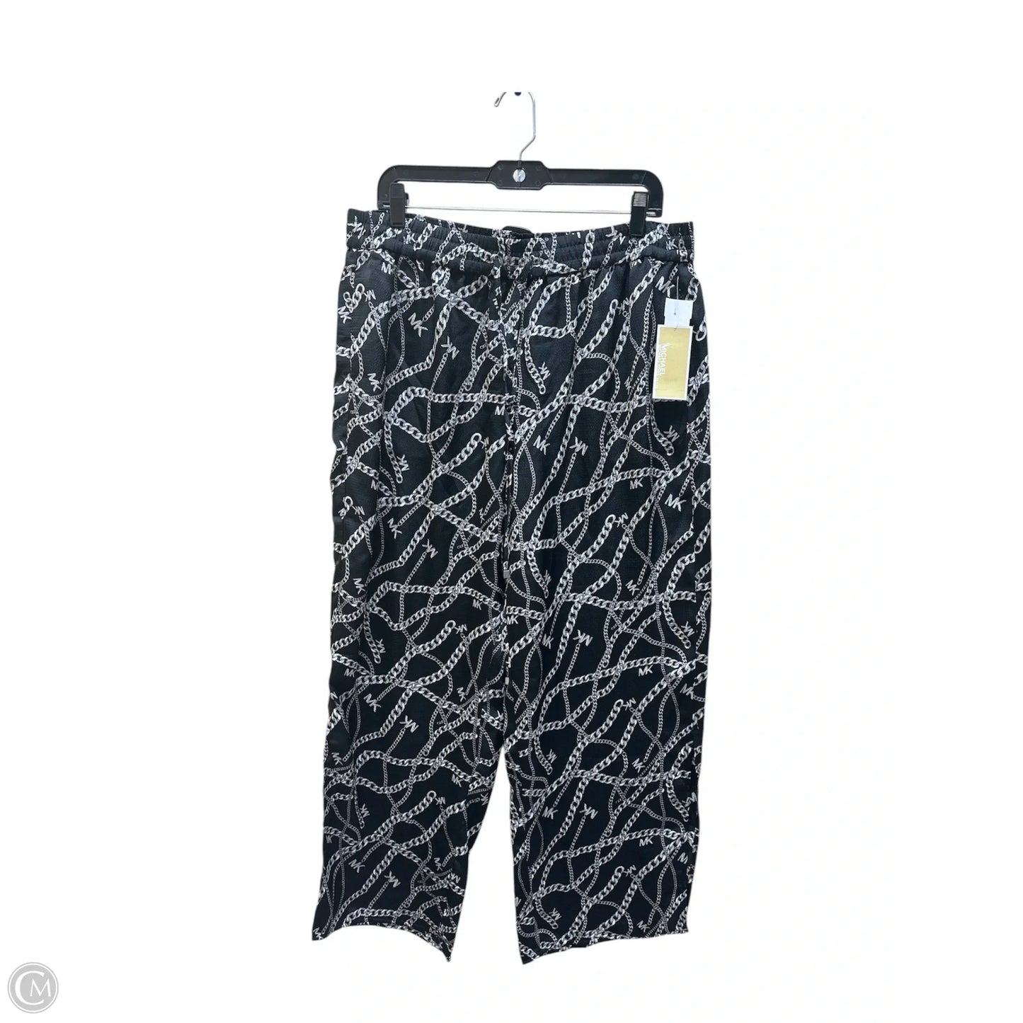 Pants Other By Michael By Michael Kors In Black & Silver, Size: Xl