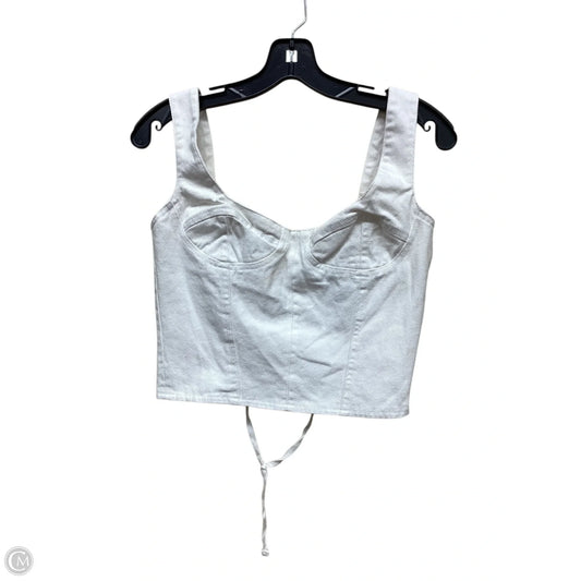 Top Sleeveless By Aqua In White, Size: Xs