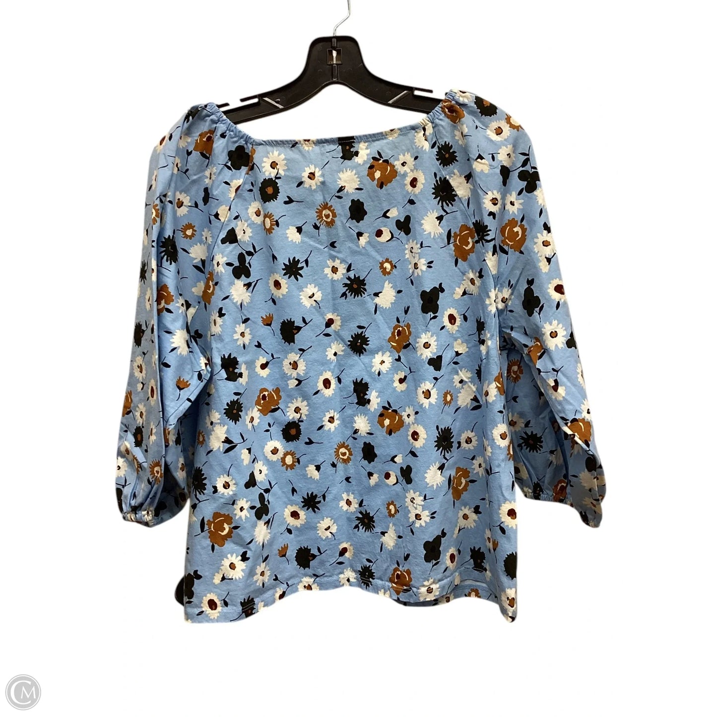 Top Long Sleeve By Ann Taylor In Floral Print, Size: Xl