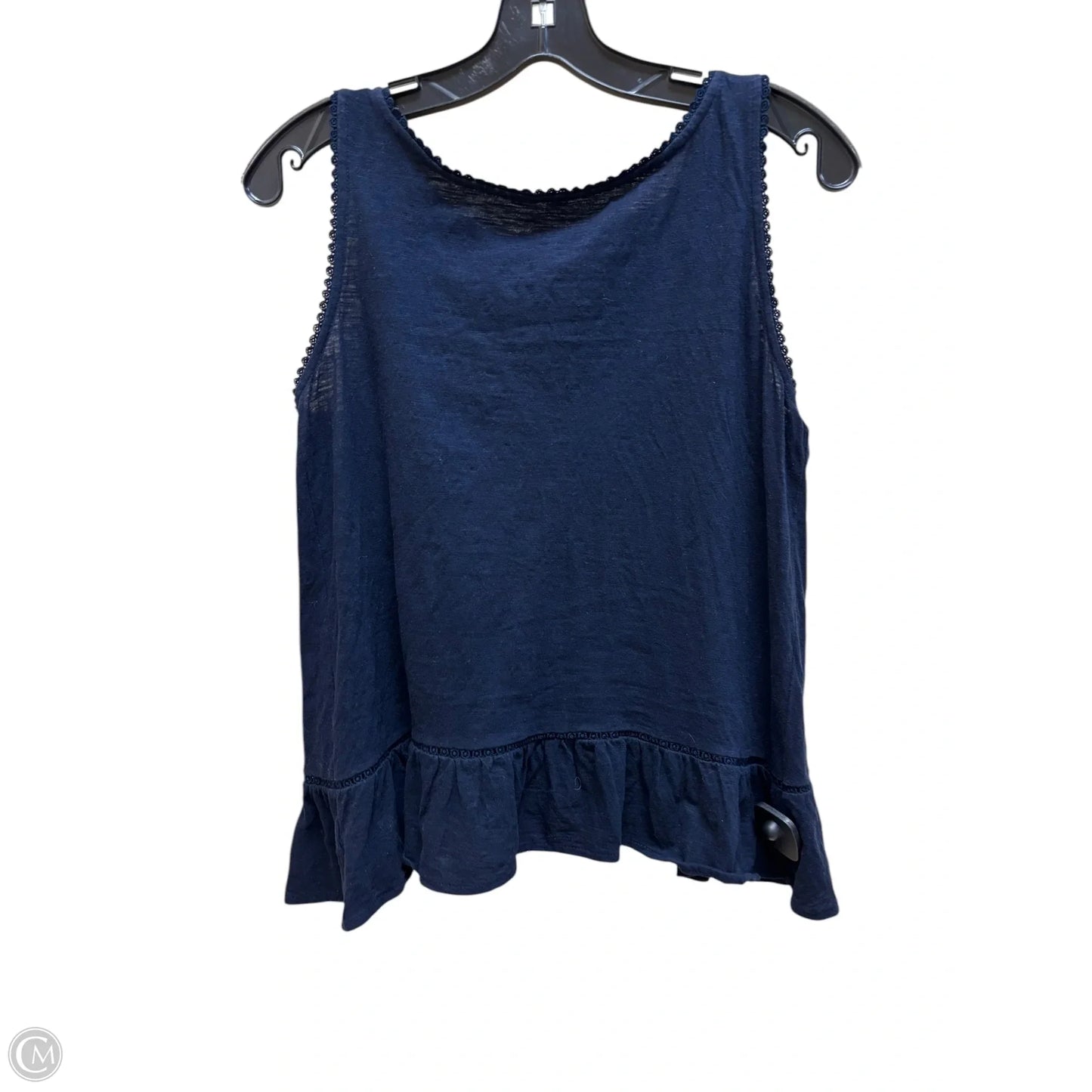 Top Sleeveless By Loft In Blue, Size: Xs