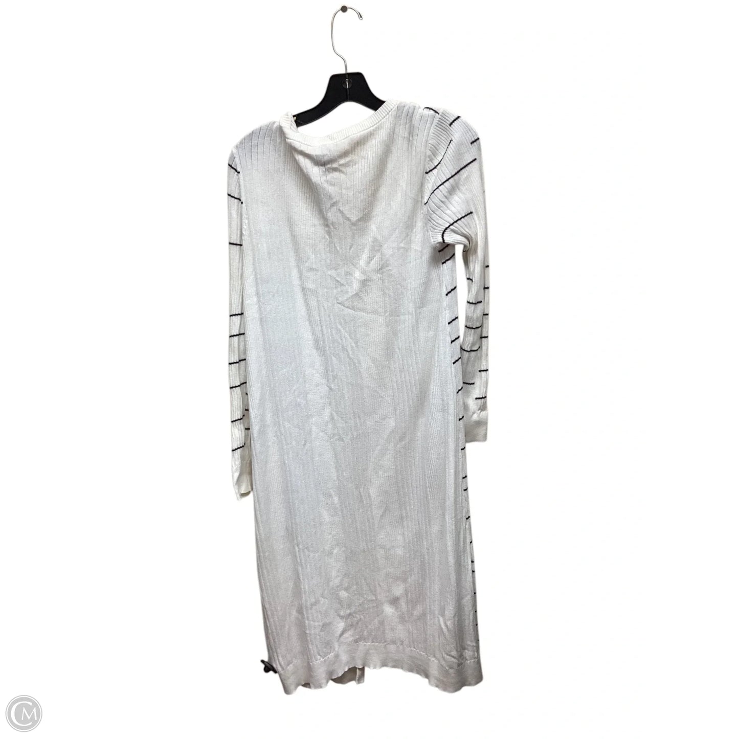 Sweater Cardigan By Cabi In White, Size: M