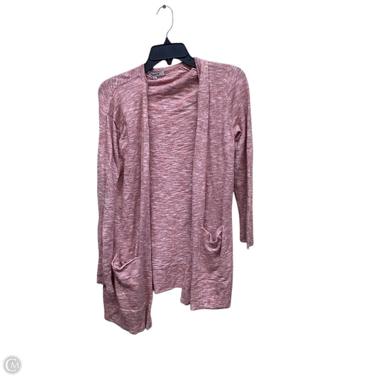 Sweater Cardigan By Madewell In Red, Size: M