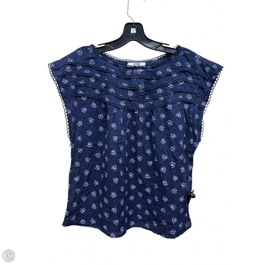 Top Short Sleeve By Bb Dakota In Floral Print, Size: M