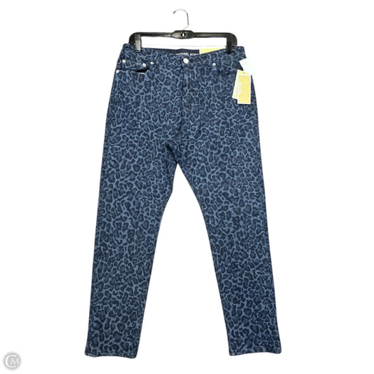 Jeans Skinny By Michael By Michael Kors In Blue Denim, Size: 12