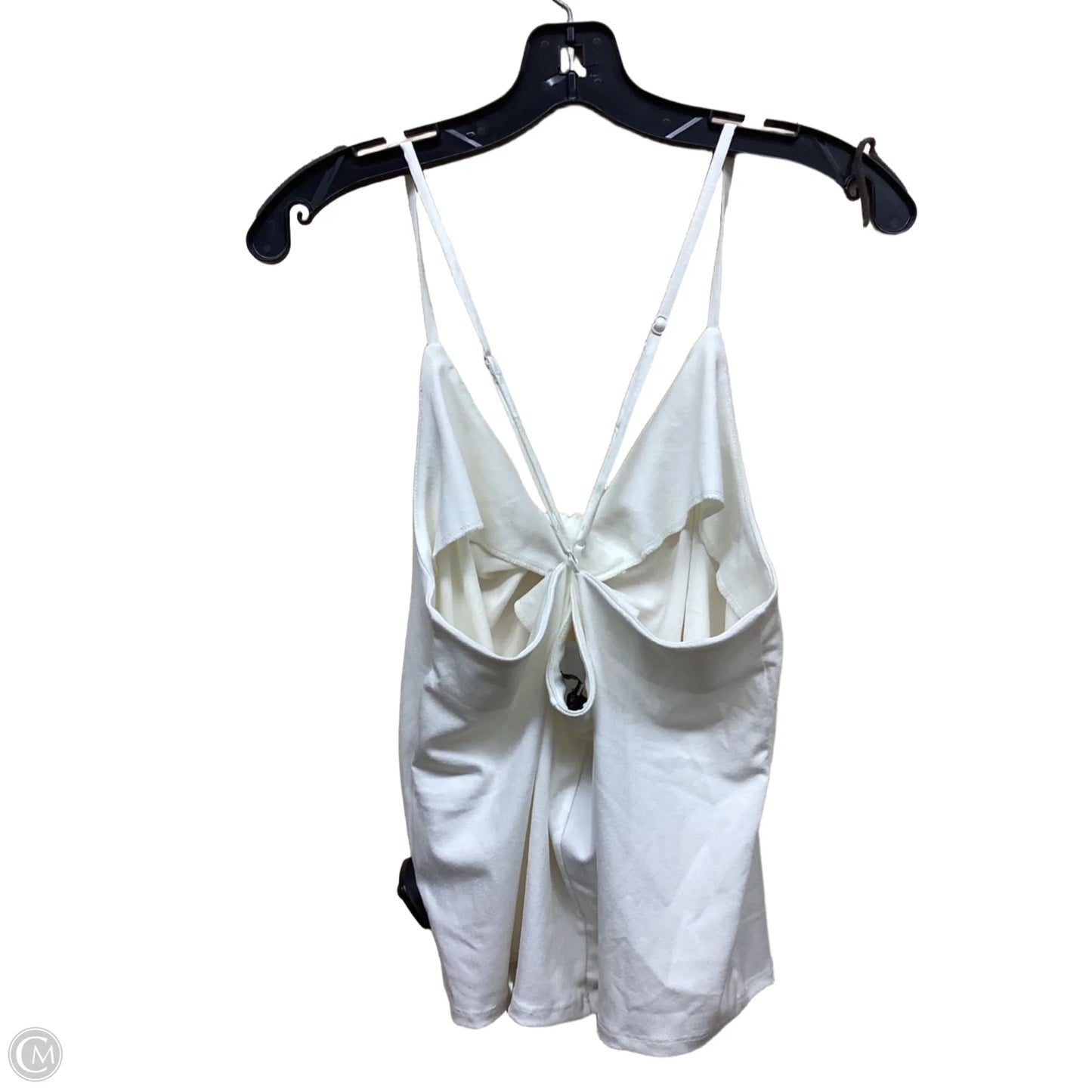 Top Sleeveless By Clothes Mentor In White, Size: Xl