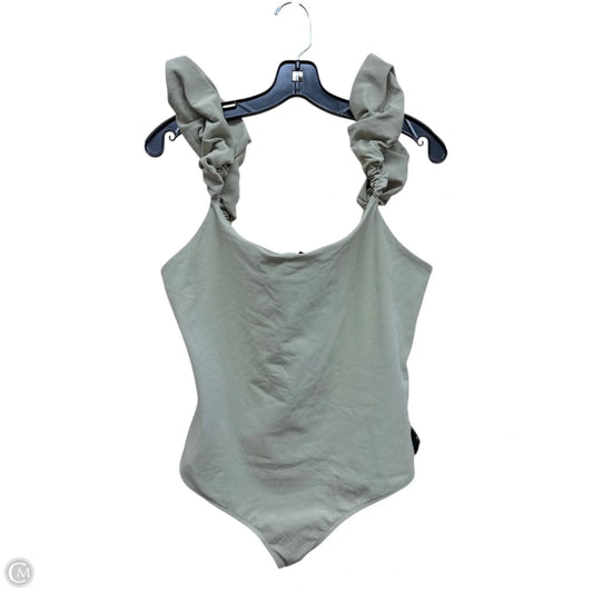 Bodysuit By Express In Green, Size: Xl