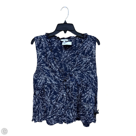 Top Sleeveless By Lucky Brand In Blue, Size: Xl
