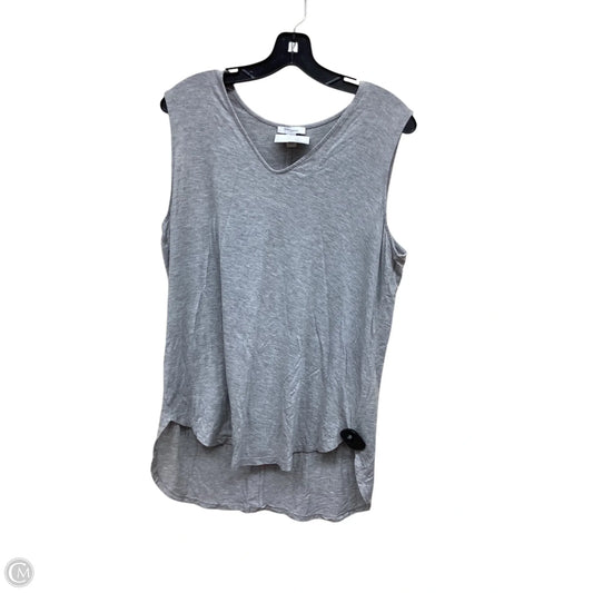 Top Sleeveless By Daily Ritual In Grey, Size: 1x