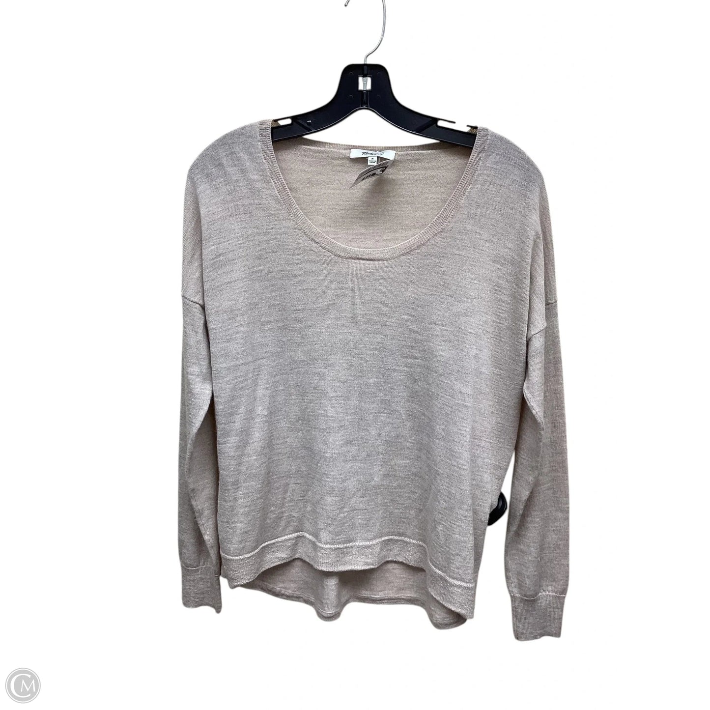 Top Long Sleeve By Madewell In Pink, Size: M