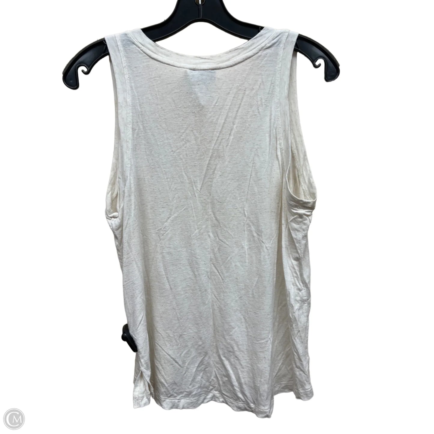 Top Sleeveless By Express In Tan, Size: M