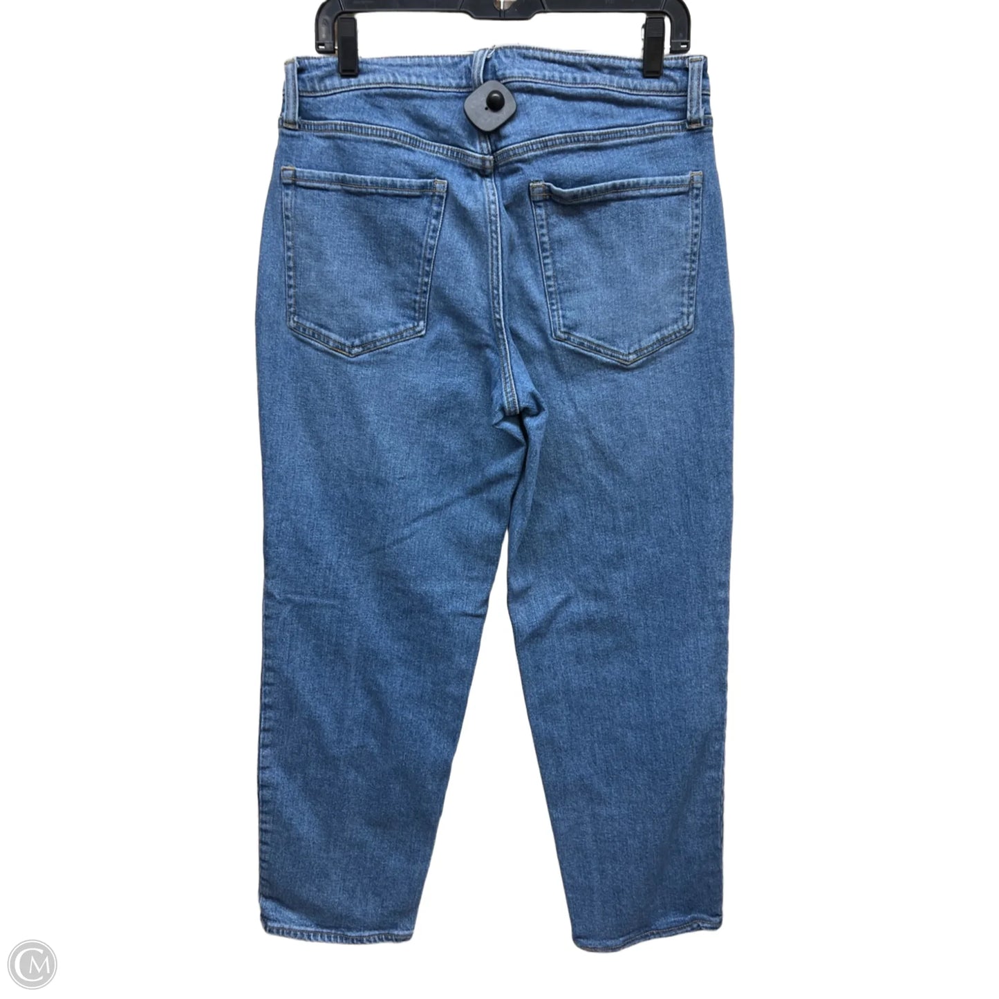 Jeans Straight By Old Navy In Blue Denim, Size: 12