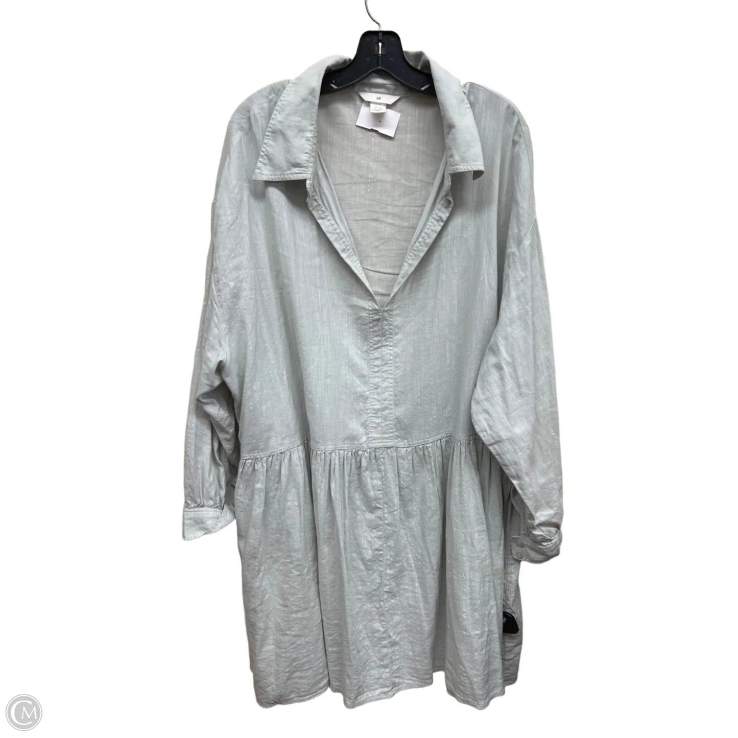Dress Casual Short By H&m In Grey, Size: Xxl