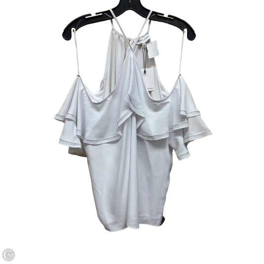 Top Long Sleeve By Gibson And Latimer In White, Size: L