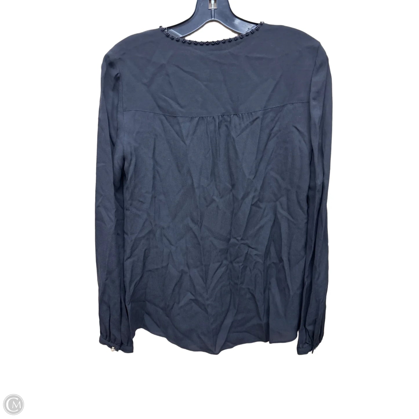 Top Long Sleeve Designer By Tory Burch In Black, Size: 6