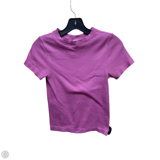 Top Short Sleeve By Old Navy In Pink, Size: L
