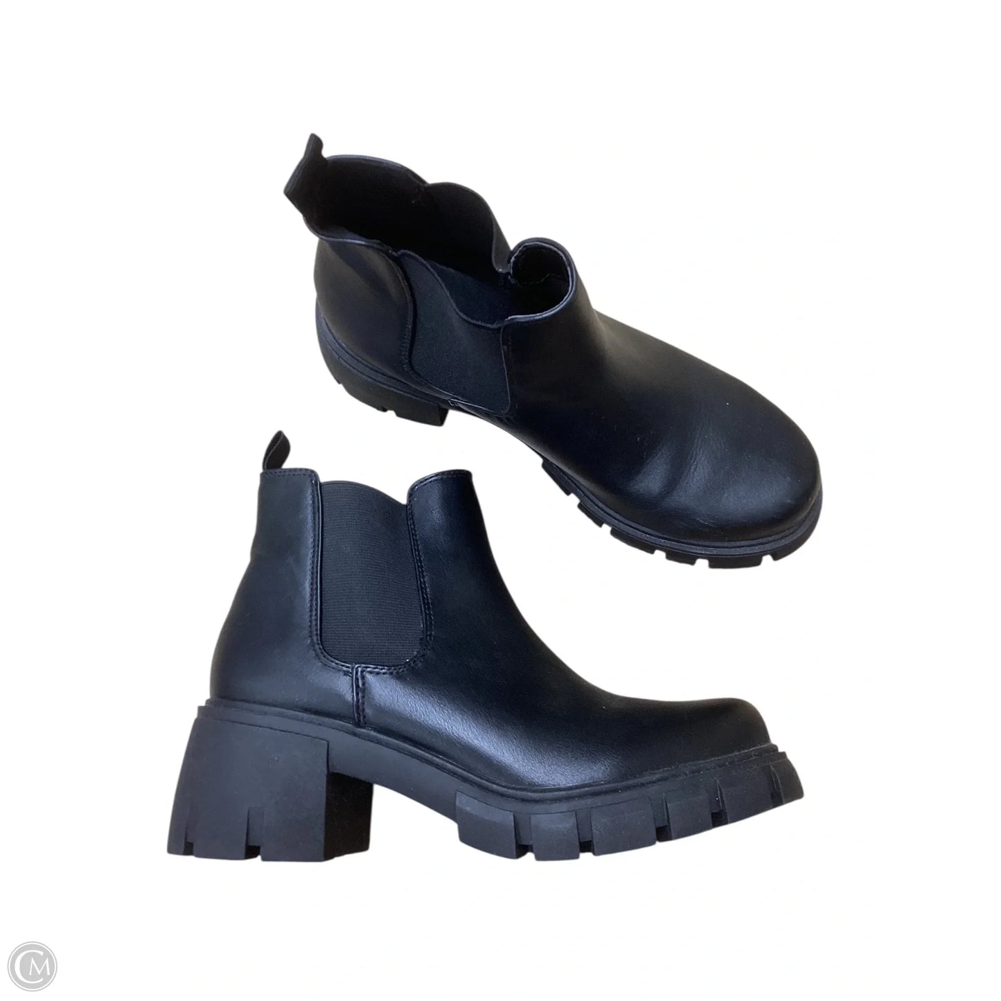 Boots Combat By Soda In Black, Size: 8.5