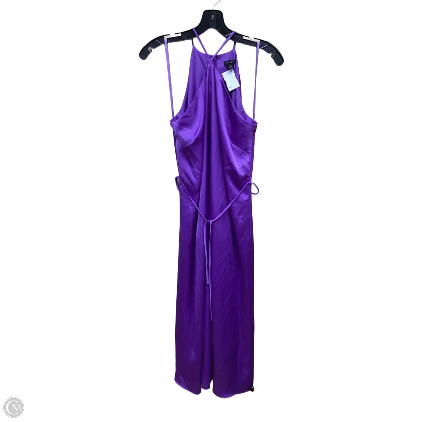 Dress Casual Maxi By Ann Taylor In Purple, Size: S