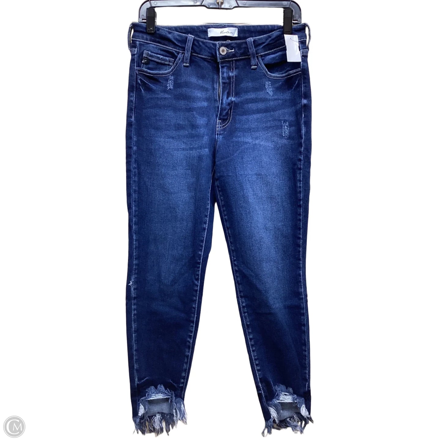 Jeans Skinny By Kancan In Blue Denim, Size: 8