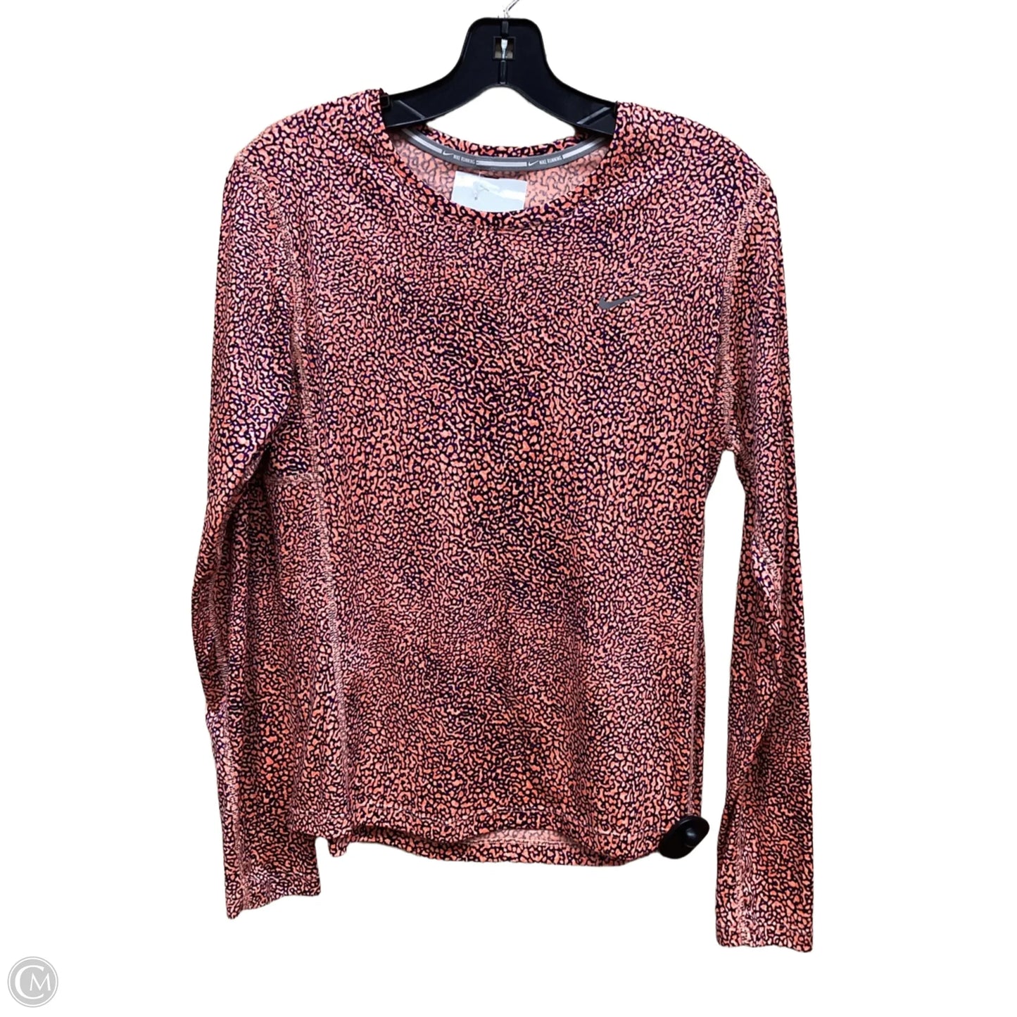 Athletic Top Long Sleeve Crewneck By Nike In Multi-colored, Size: M