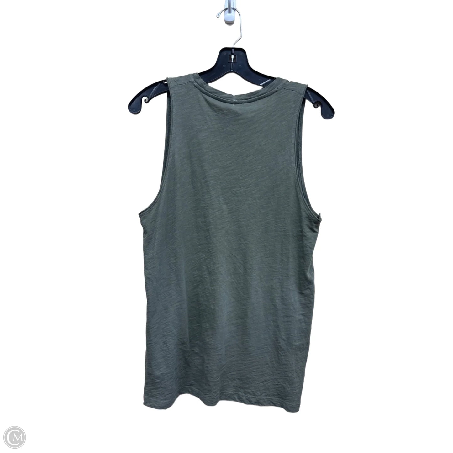 Top Sleeveless By Madewell In Green, Size: S