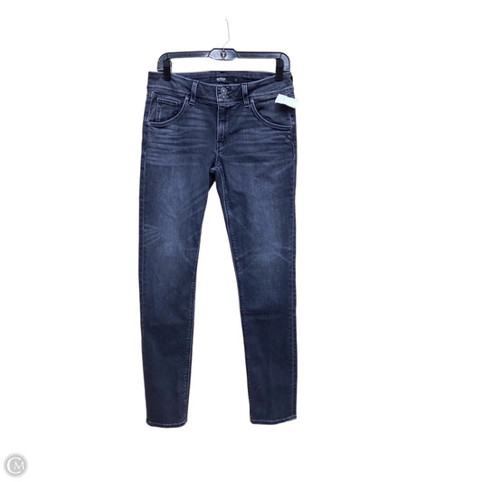 Jeans Skinny By Hudson In Black Denim, Size: 6