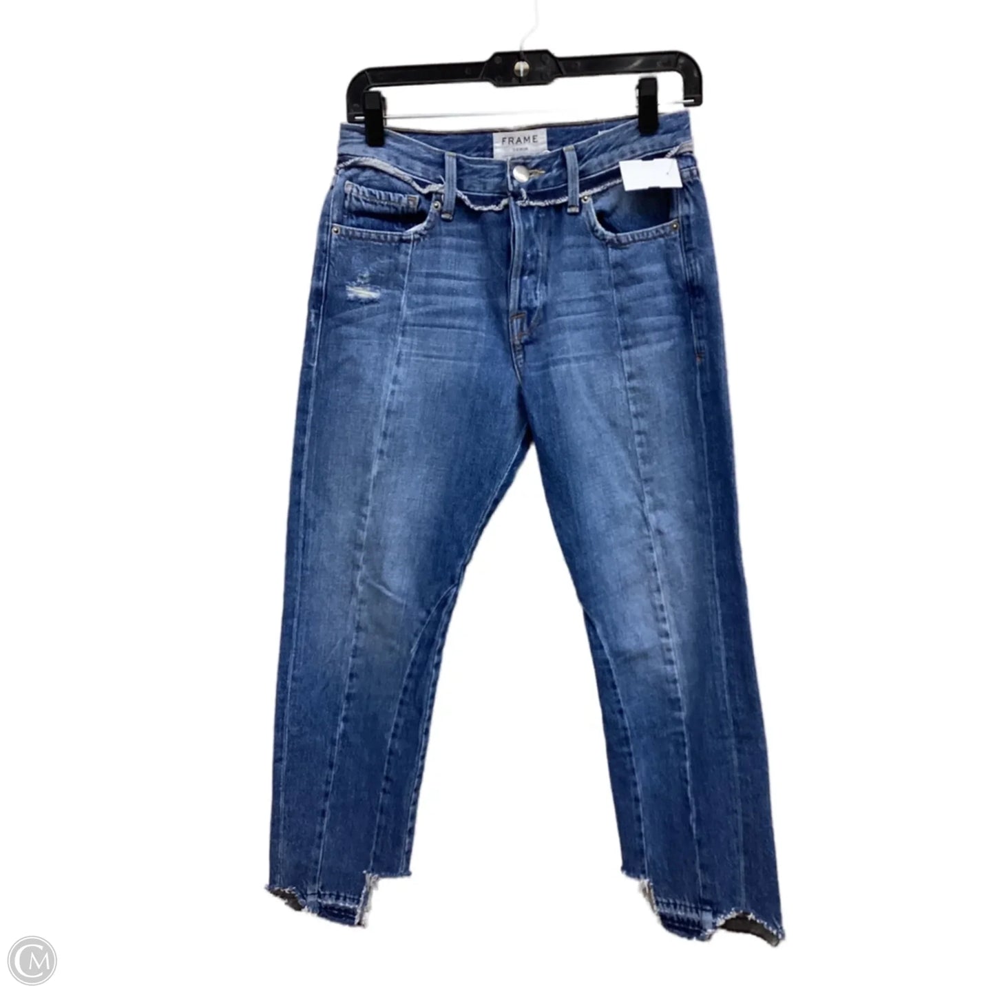 Jeans Straight By Frame In Blue, Size: 2