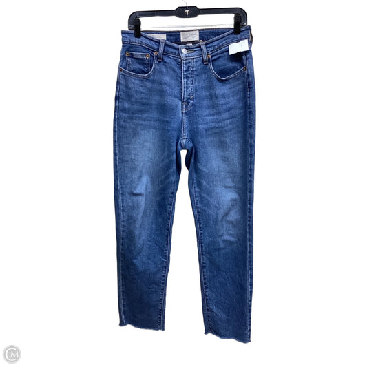 Jeans Straight By Universal Thread In Blue Denim, Size: 8