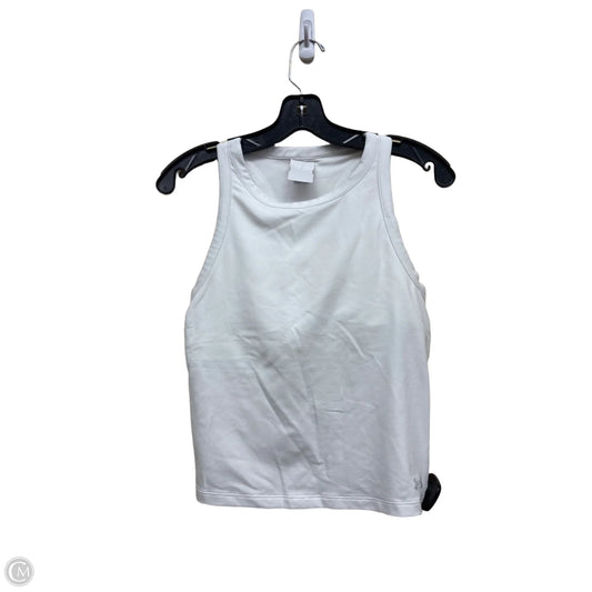 Athletic Tank Top By Under Armour In White, Size: M