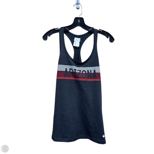 Athletic Tank Top By Nike In Grey, Size: S